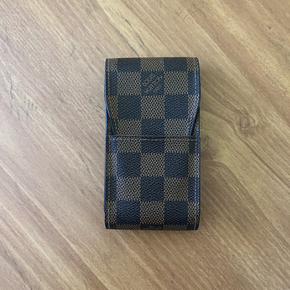 Louis Vuitton Damier Canvas Card/Cardholder Pouch (Cigarette Holder)